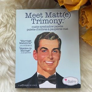 TheBalm - Meet Matt(e) Trimony.